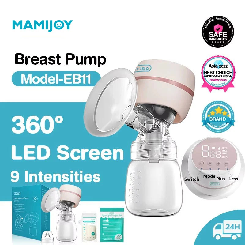 Extractor de Leche Manos Libres Eléctrico Portátil
