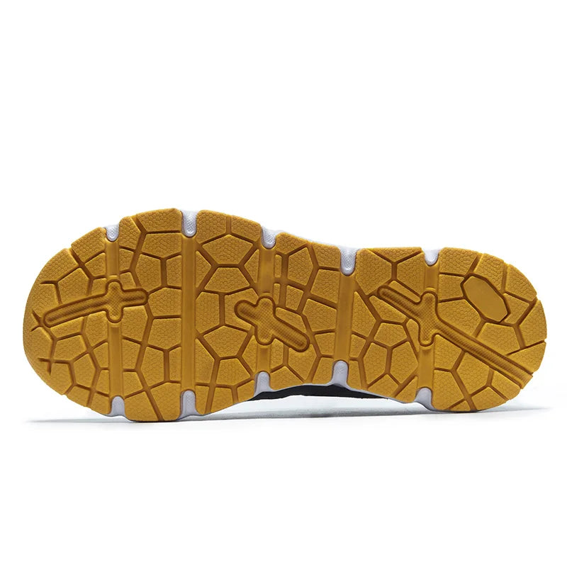 Nuevos zapatos de los hombres de malla transpirable Zapatos ligeros cómodos Hombres Zapatillas de deporte Modas Zapatos casuales Zapatos planos Zapatillas Hombre