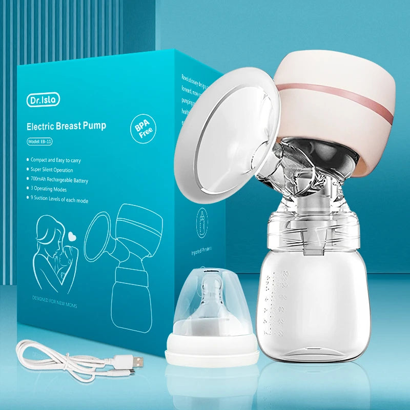 Extractor de Leche Manos Libres Eléctrico Portátil