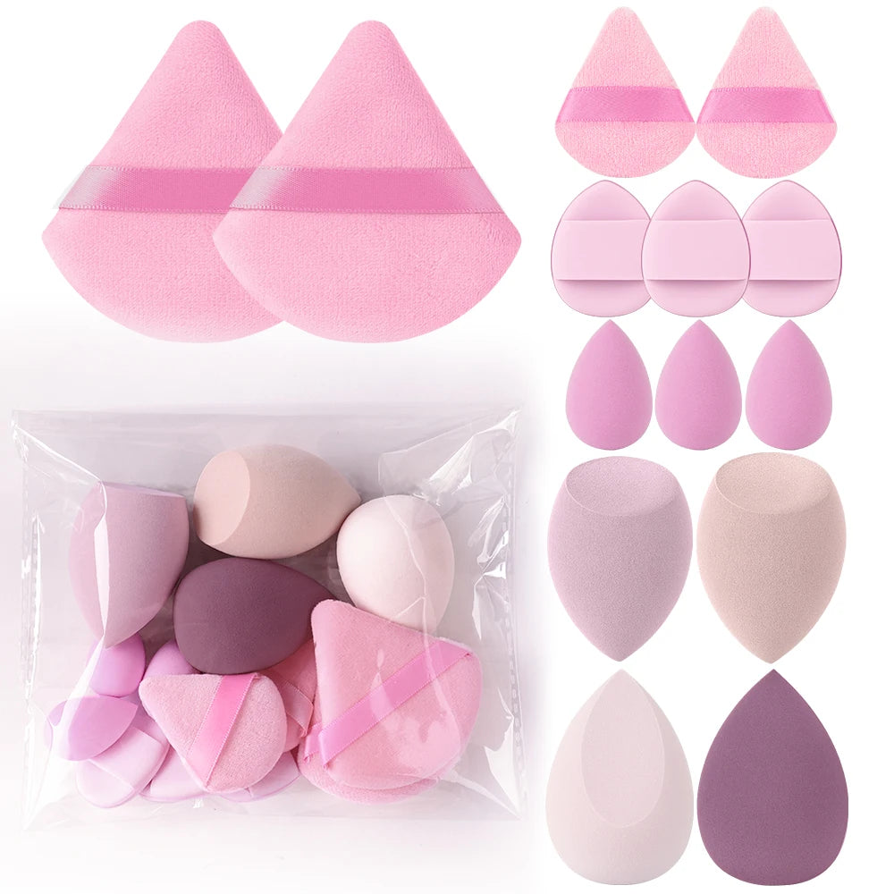 Kit de Brochas de Maquillaje Suaves de 3 a 20 Piezas para Rostro y Ojos con Brocha Kabuki