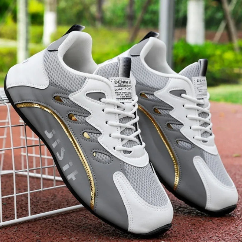 2026 Nueva plataforma Zapatillas de deporte Hombres Zapatillas de malla transpirable para los hombres Al aire libre Confort Suela suave Zapatos deportivos para hombres Zapatos De Hombre