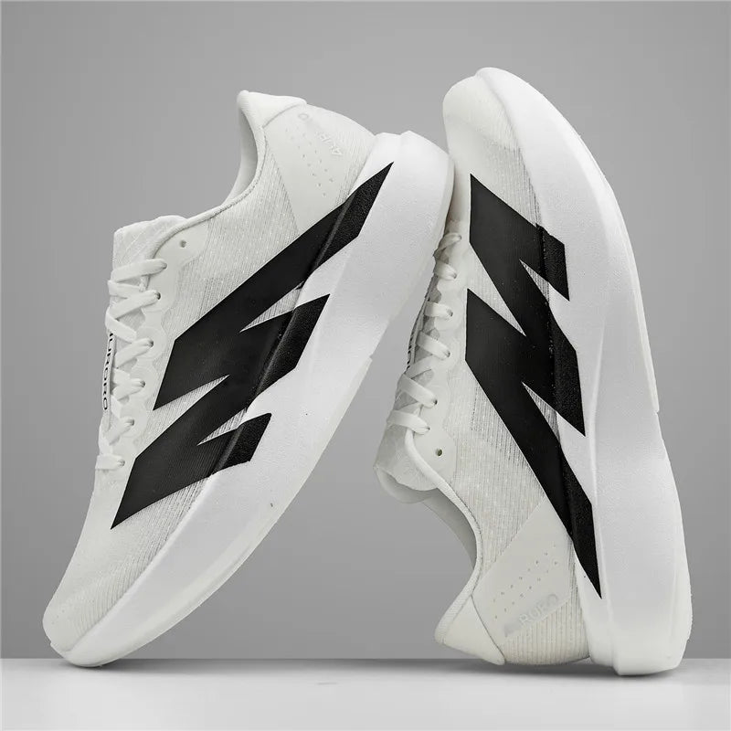 Zapatos de correr de maratón Hombres Carbon Plate Athletic Deportes al aire libre Transpirables Ligeros Mujer Cómodas Zapatillas Profesionales