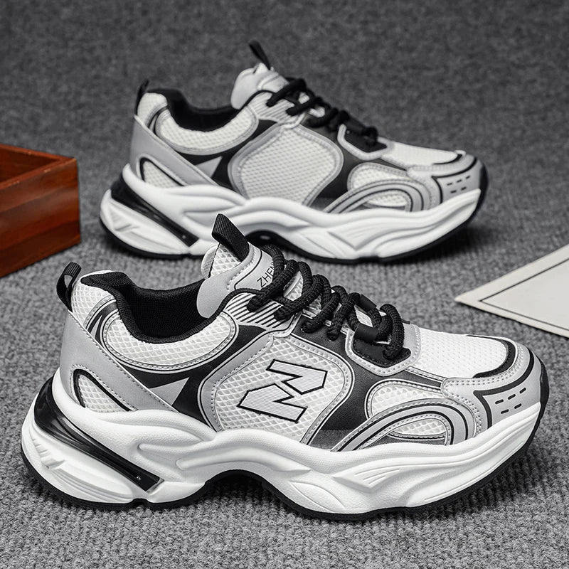 Zapatos deportivos casuales para hombre, transpirables y cómodos, adecuados para ropa casual diaria, deportes y otras actividades