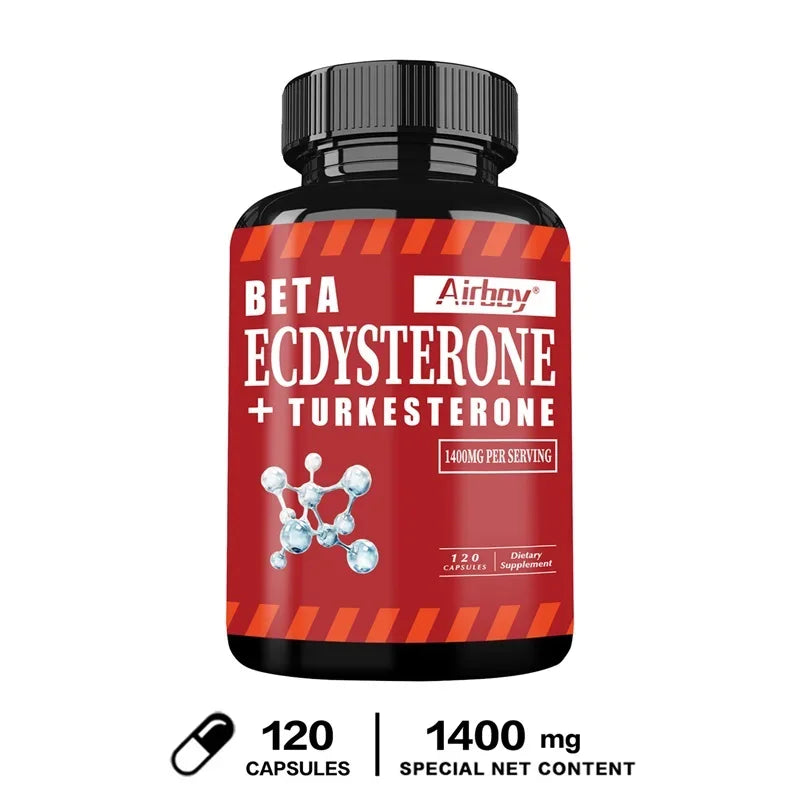 Suplemento de Beta Ecdisterona y Turkesterona para Masa Muscular y Fuerza