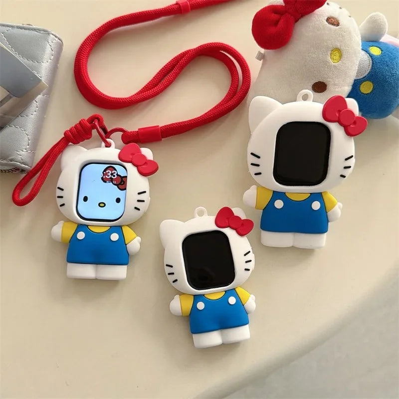 Correa y Funda de Silicón Hello Kitty 3D para Apple Watch