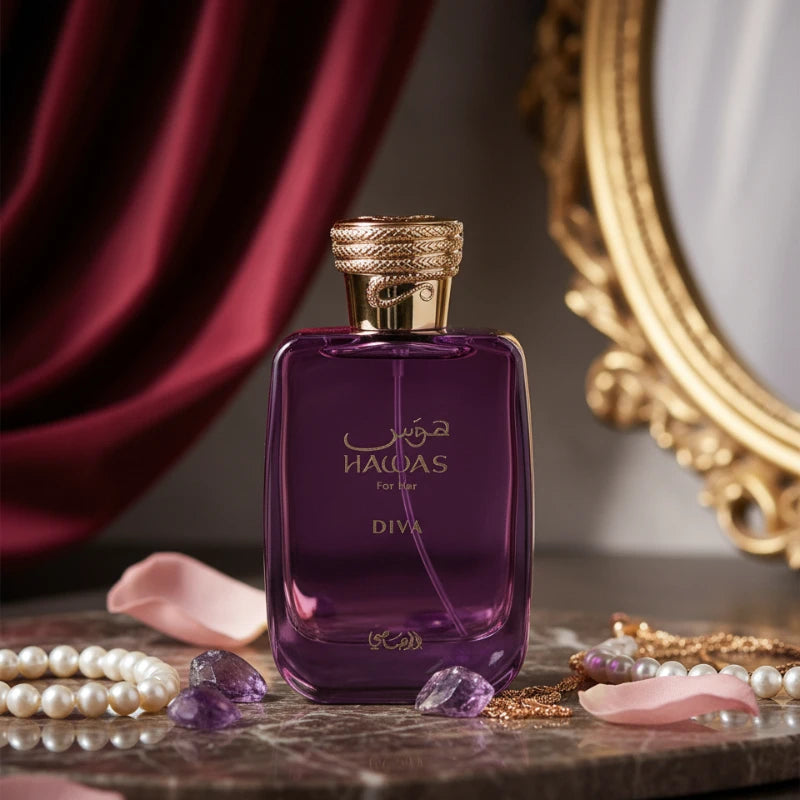 Perfume Hawas 100 ml Eau De Parfum Unisex Fragancia Fresca Acuática y Amaderada