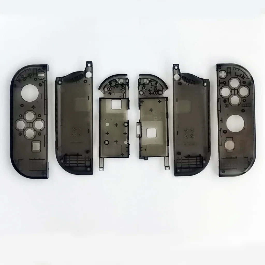 Carcasa de Reemplazo Transparente para Controles Joy-Con Nintendo Switch / OLED con Botones