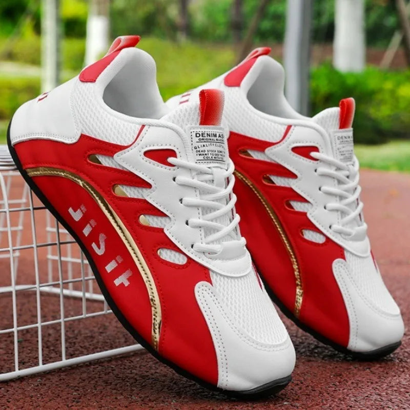 2026 Nueva plataforma Zapatillas de deporte Hombres Zapatillas de malla transpirable para los hombres Al aire libre Confort Suela suave Zapatos deportivos para hombres Zapatos De Hombre