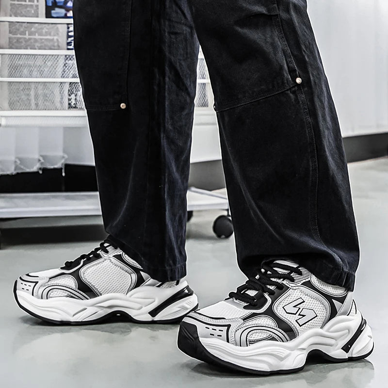 Zapatos deportivos casuales para hombre, transpirables y cómodos, adecuados para ropa casual diaria, deportes y otras actividades