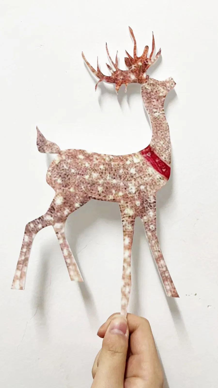 Christmas Lighted Deer Decoration Light Led Reindeer Elk Luminous Sculptures Garden Lawn Outdoor Yard Christmas Drop Ornaments