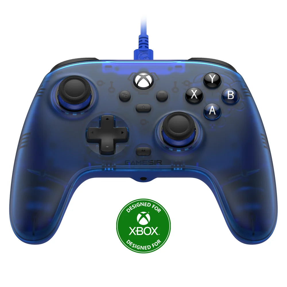 Mando Alámbrico GameSir T7 con Sensores Hall Effect para Xbox Series X/S, Xbox One y PC