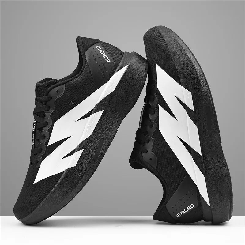 Zapatos de correr de maratón Hombres Carbon Plate Athletic Deportes al aire libre Transpirables Ligeros Mujer Cómodas Zapatillas Profesionales
