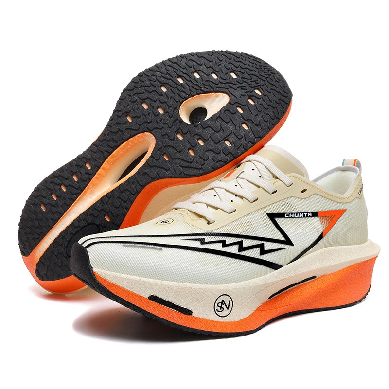 2026Escuchadoras de roca de placa de carbono Maratón Especialidad Hombres Deportes Transpirable Ligero Mujer Cómodo Chunta Zapatillas de deporte