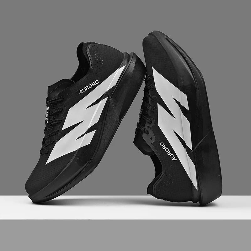 Zapatos de correr de maratón Hombres Carbon Plate Athletic Deportes al aire libre Transpirables Ligeros Mujer Cómodas Zapatillas Profesionales