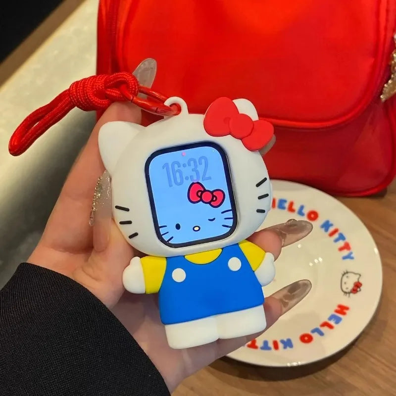 Correa y Funda de Silicón Hello Kitty 3D para Apple Watch