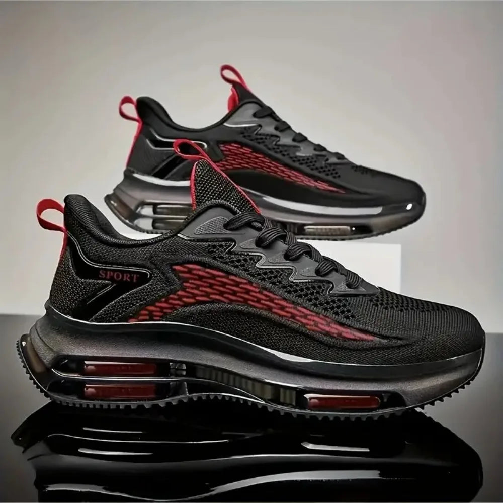 Zapatillas de deporte de alta calidad Hombre Tendencia Rojo Plataforma Zapatos de baloncesto Hombres Casual Blanco Deporte Walking Zapatillas de deporte Zapatillas Hombre Zapatillas 2025