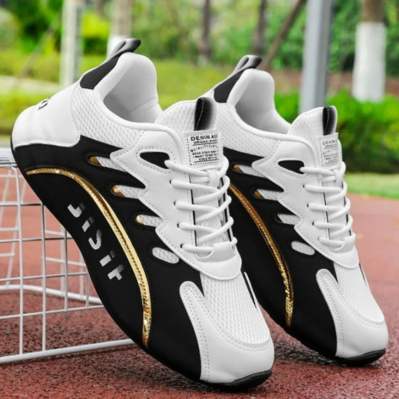 2026 Nueva plataforma Zapatillas de deporte Hombres Zapatillas de malla transpirable para los hombres Al aire libre Confort Suela suave Zapatos deportivos para hombres Zapatos De Hombre
