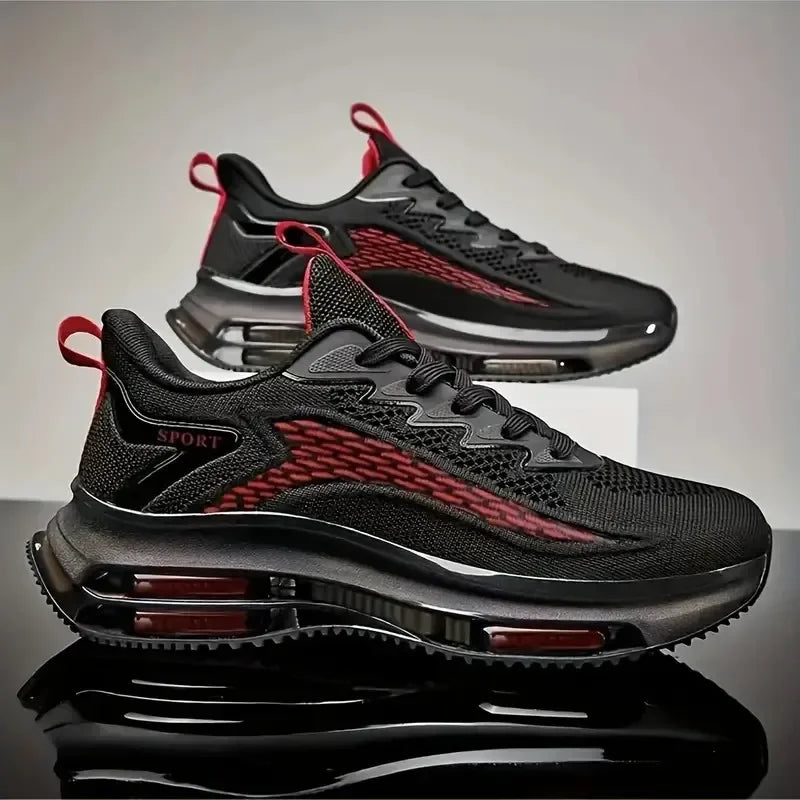 Zapatillas de deporte de alta calidad Hombre Tendencia Rojo Plataforma Zapatos de baloncesto Hombres Casual Blanco Deporte Walking Zapatillas de deporte Zapatillas Hombre Zapatillas 2025