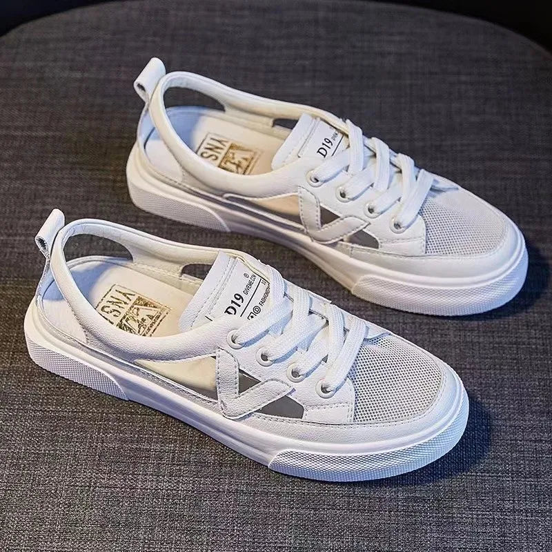 Sandalias de mujer Nuevas sandalias de boca de pescado coreana de metal transparente decorativas Zapatos de mujer Grande Zapatos Para Mujer