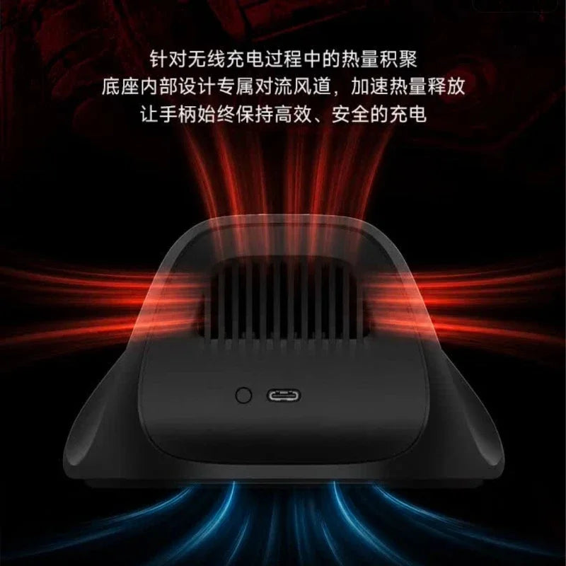 Ningyan Flaming Blaze 3D‑Molded Thermostatic Wireless Charging Dock Set Gears of War:
