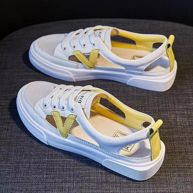 Sandalias de mujer Nuevas sandalias de boca de pescado coreana de metal transparente decorativas Zapatos de mujer Grande Zapatos Para Mujer