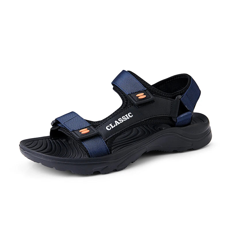 Sandalias de alta calidad Hombres Sandalias de playa Comfort Zapatos casuales Ligeros Verano de gran tamaño Sandalias para hombres Sandalias romanas cómodas