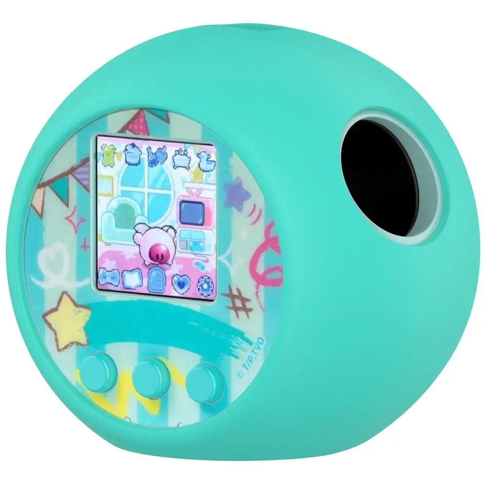 Funda Protectora de Silicona Antigolpes con Cordón para Mascota Virtual Punirunes