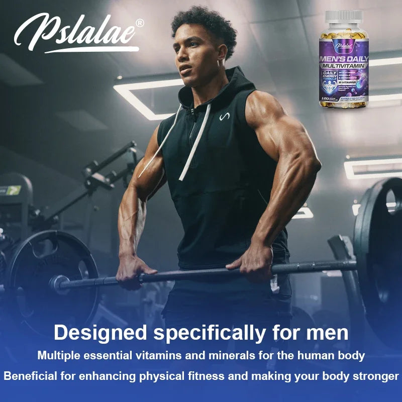 Multivitamínico para Hombre para Energía, Resistencia y Sistema Inmune