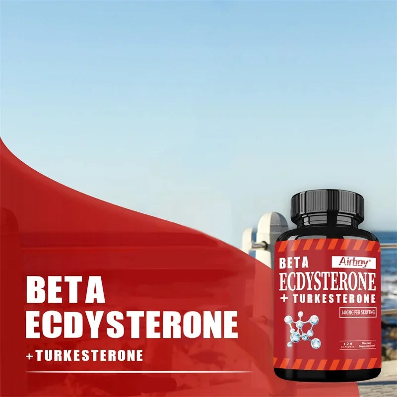 Suplemento de Beta Ecdisterona y Turkesterona para Masa Muscular y Fuerza