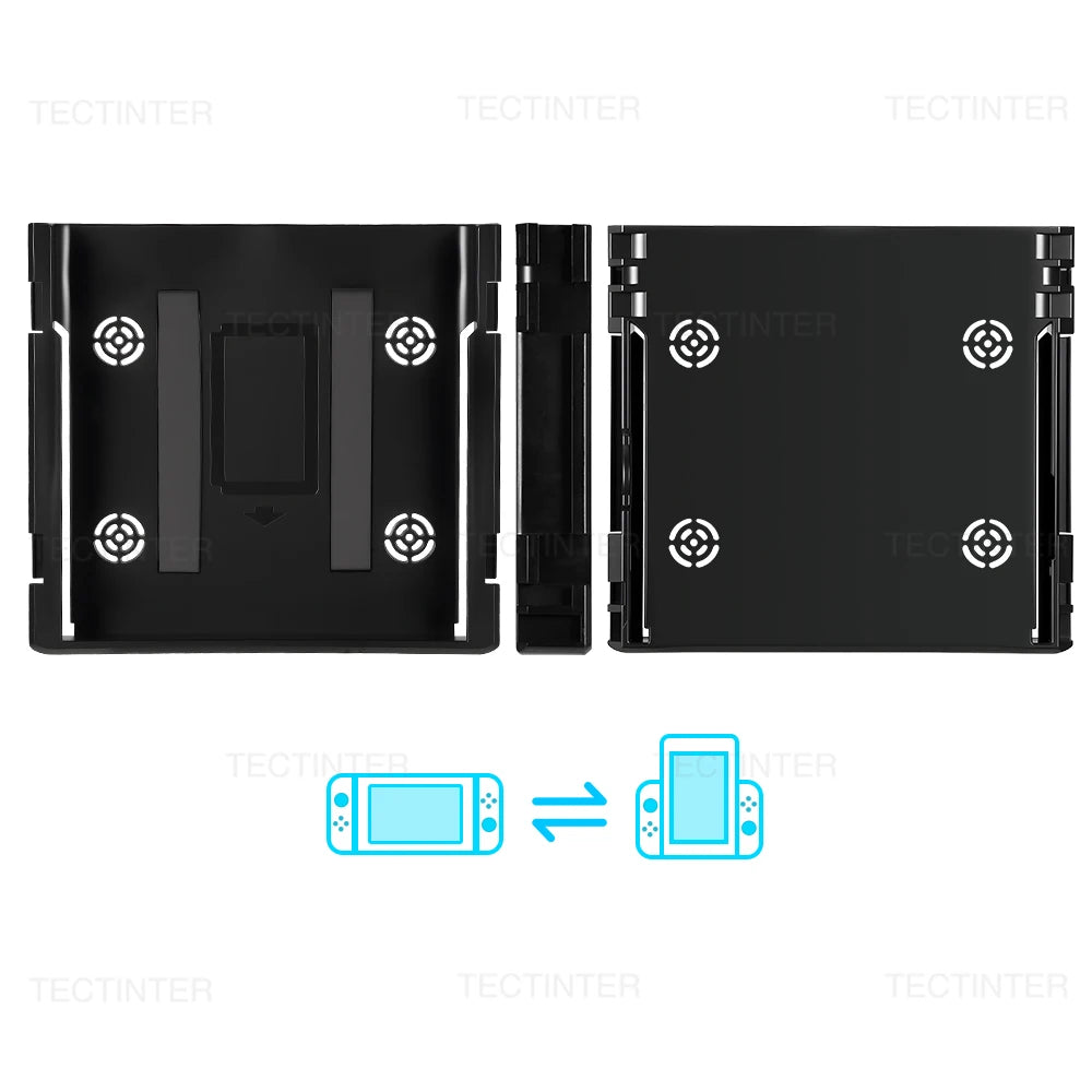 Grip Vertical Flip para Nintendo Switch y OLED