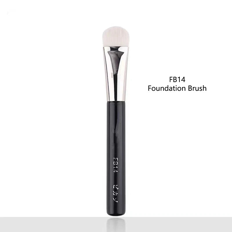 Brocha de Maquillaje Profesional Serie P para Polvo, Base y Ojos (1 Pz)