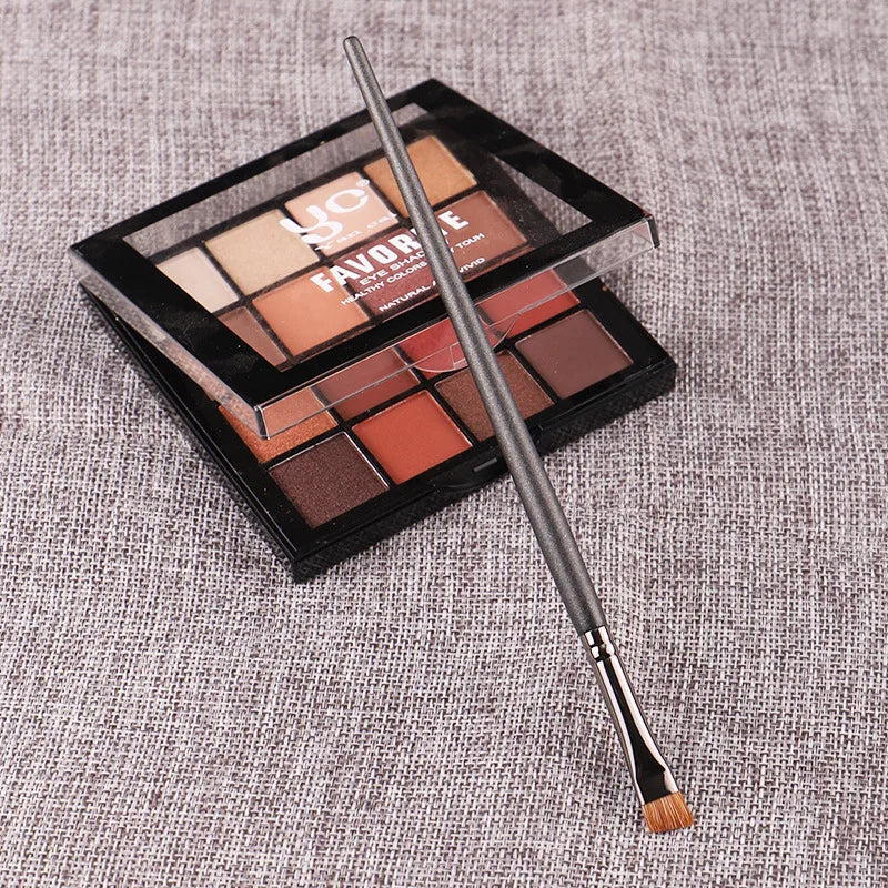 Brocha de Maquillaje Profesional Serie P para Polvo, Base y Ojos (1 Pz)