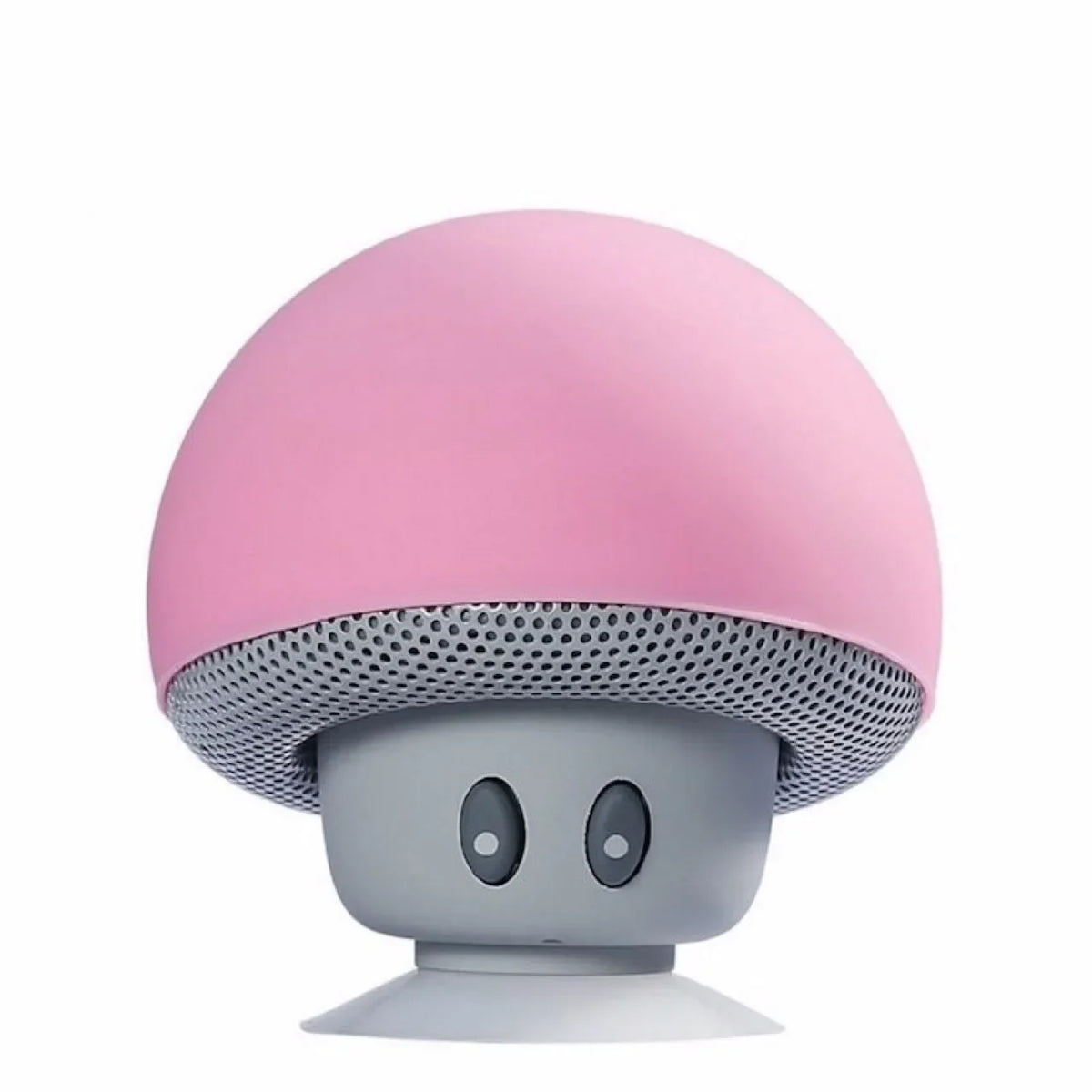 Mini Bocina Bluetooth con Forma de Hongo y Ventosa Portátil para Celular