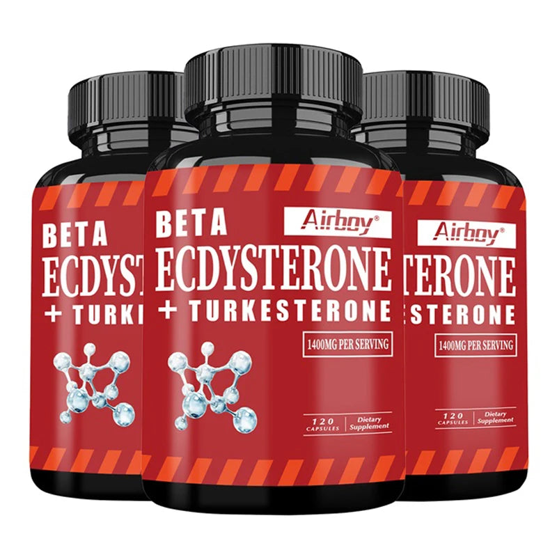 Suplemento de Beta Ecdisterona y Turkesterona para Masa Muscular y Fuerza
