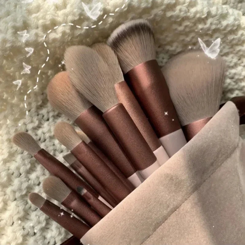 Kit de Brochas de Maquillaje Profesionales para Sombras, Delineador y Base (3 a 22 Pzas)