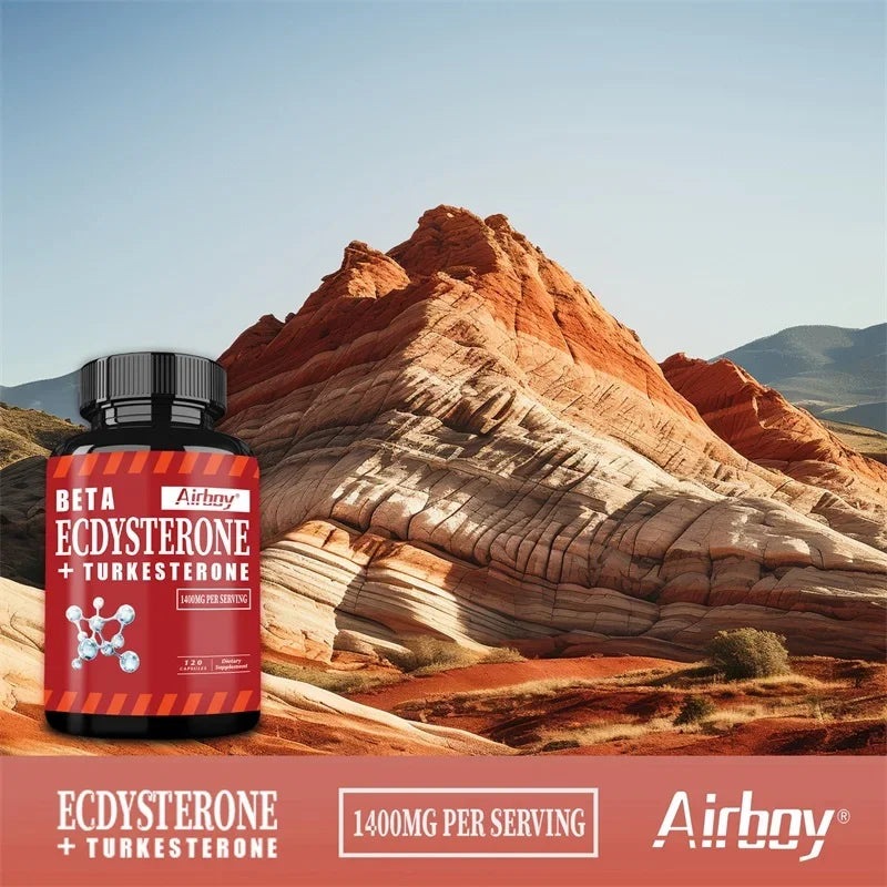 Suplemento de Beta Ecdisterona y Turkesterona para Masa Muscular y Fuerza