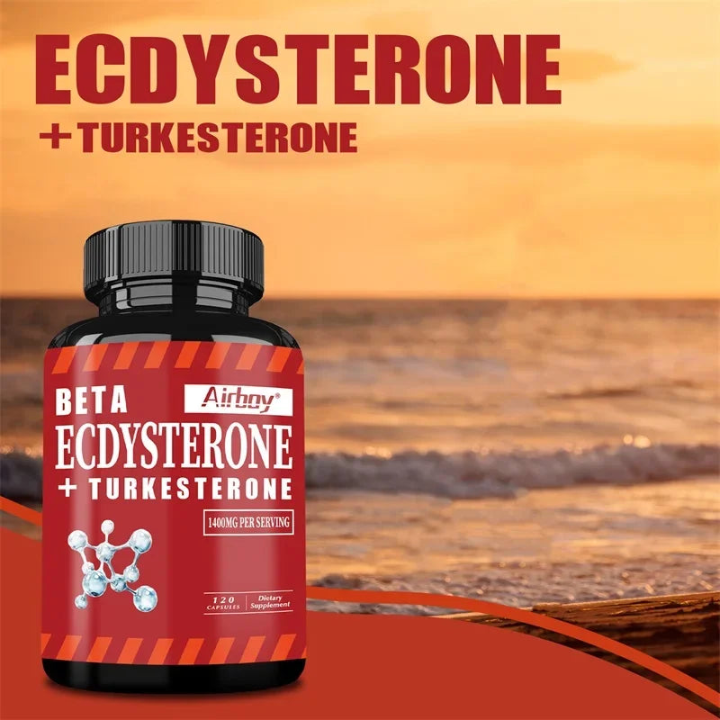 Suplemento de Beta Ecdisterona y Turkesterona para Masa Muscular y Fuerza