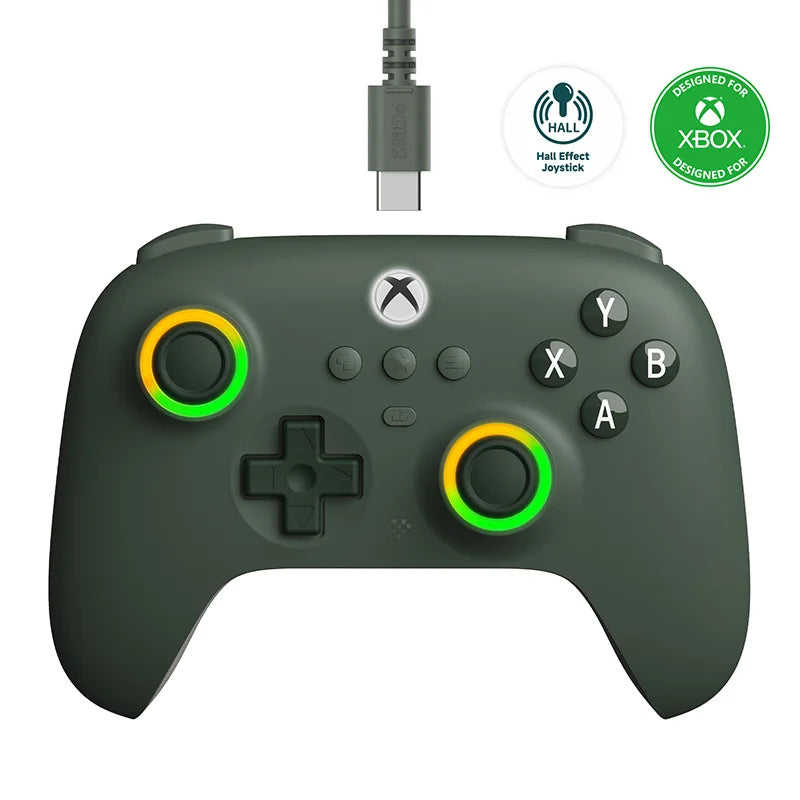 Control 8BitDo Ultimate C Alámbrico para Xbox y PC con Hall Effect