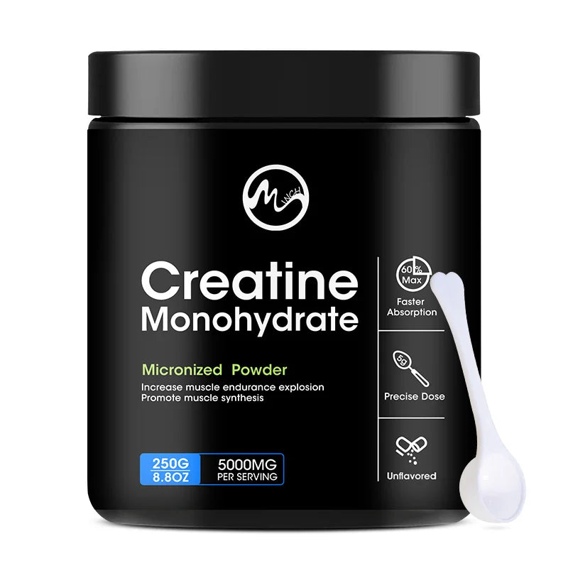Creatina Monohidratada Minch para Fuerza y Masa Muscular