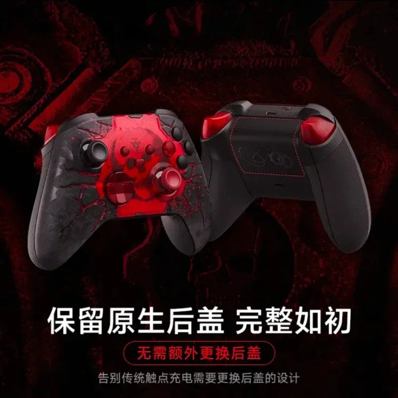 Ningyan Flaming Blaze 3D‑Molded Thermostatic Wireless Charging Dock Set Gears of War:
