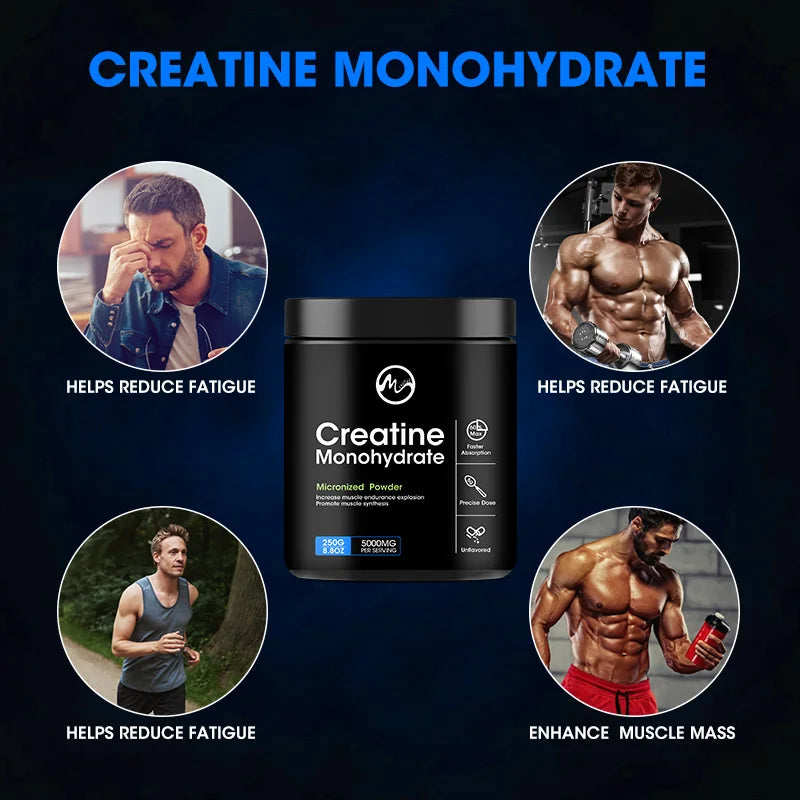Creatina Monohidratada Minch para Fuerza y Masa Muscular