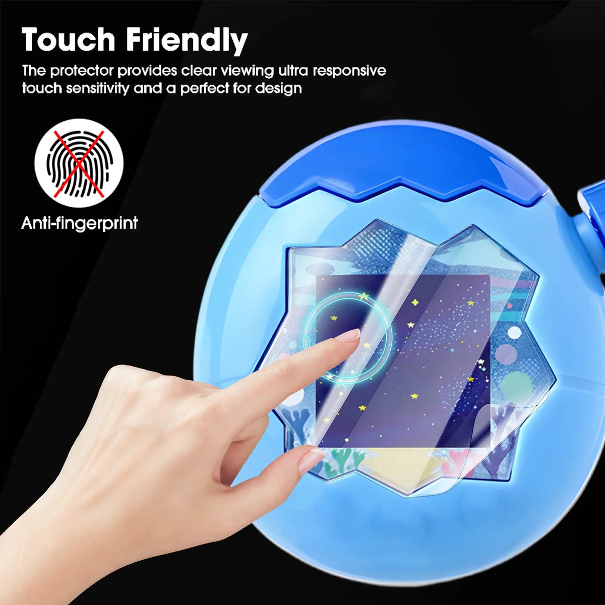 Protector de Pantalla de Hidrogel TPU Suave para Bandai Tamagotchi Paradise Antirayones