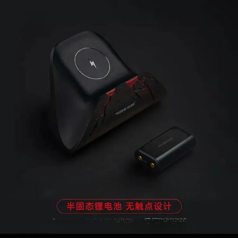 Ningyan Flaming Blaze 3D‑Molded Thermostatic Wireless Charging Dock Set Gears of War: