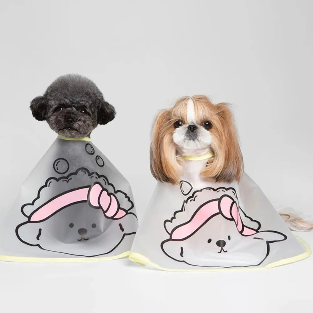 Capa Impermeable de Peluquería para Perro