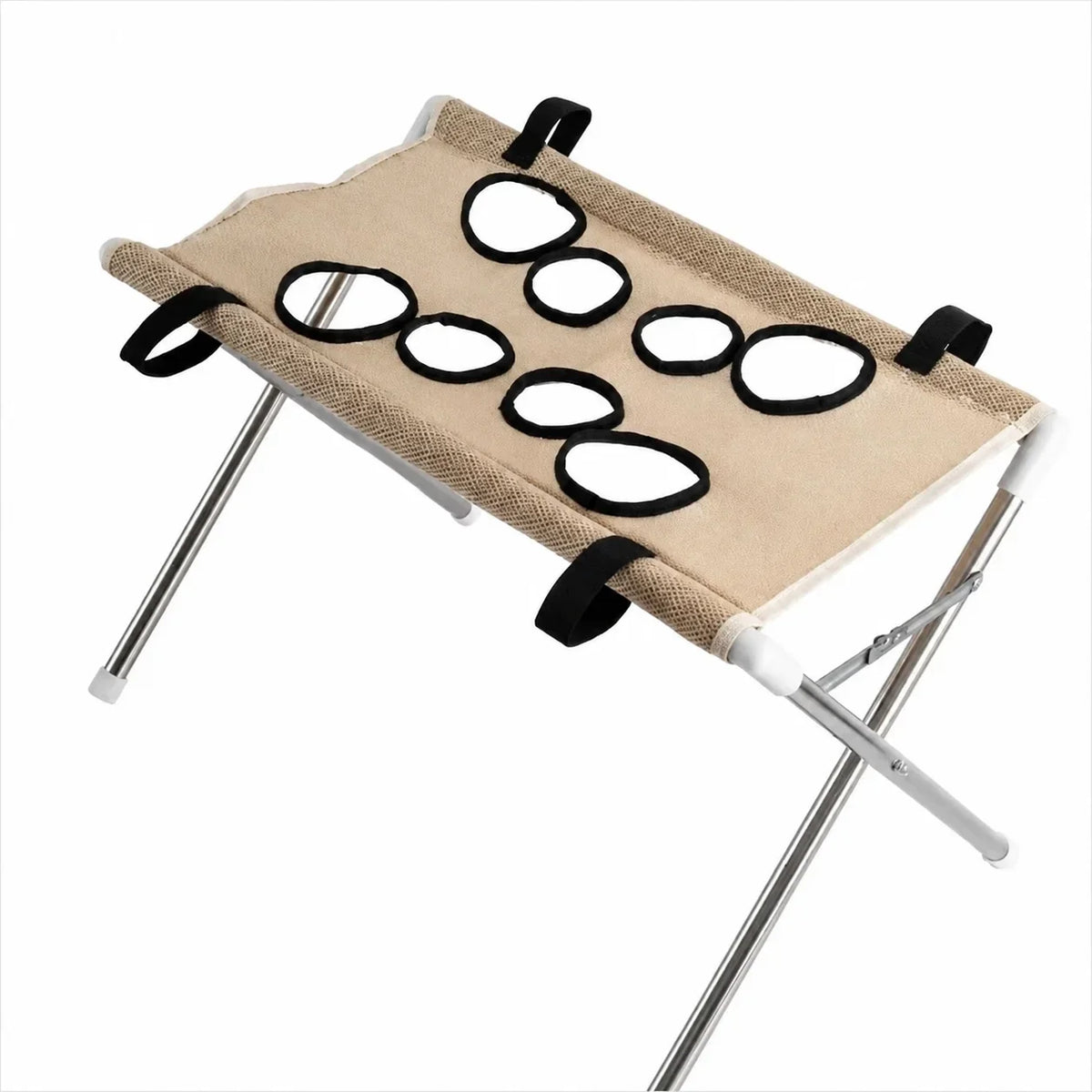 Soporte Plegable con Hamaca para Estética Canina y Felina