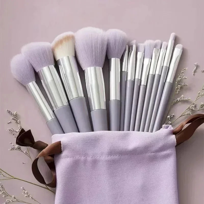 Kit de Brochas de Maquillaje Profesionales para Sombras, Delineador y Base (3 a 22 Pzas)
