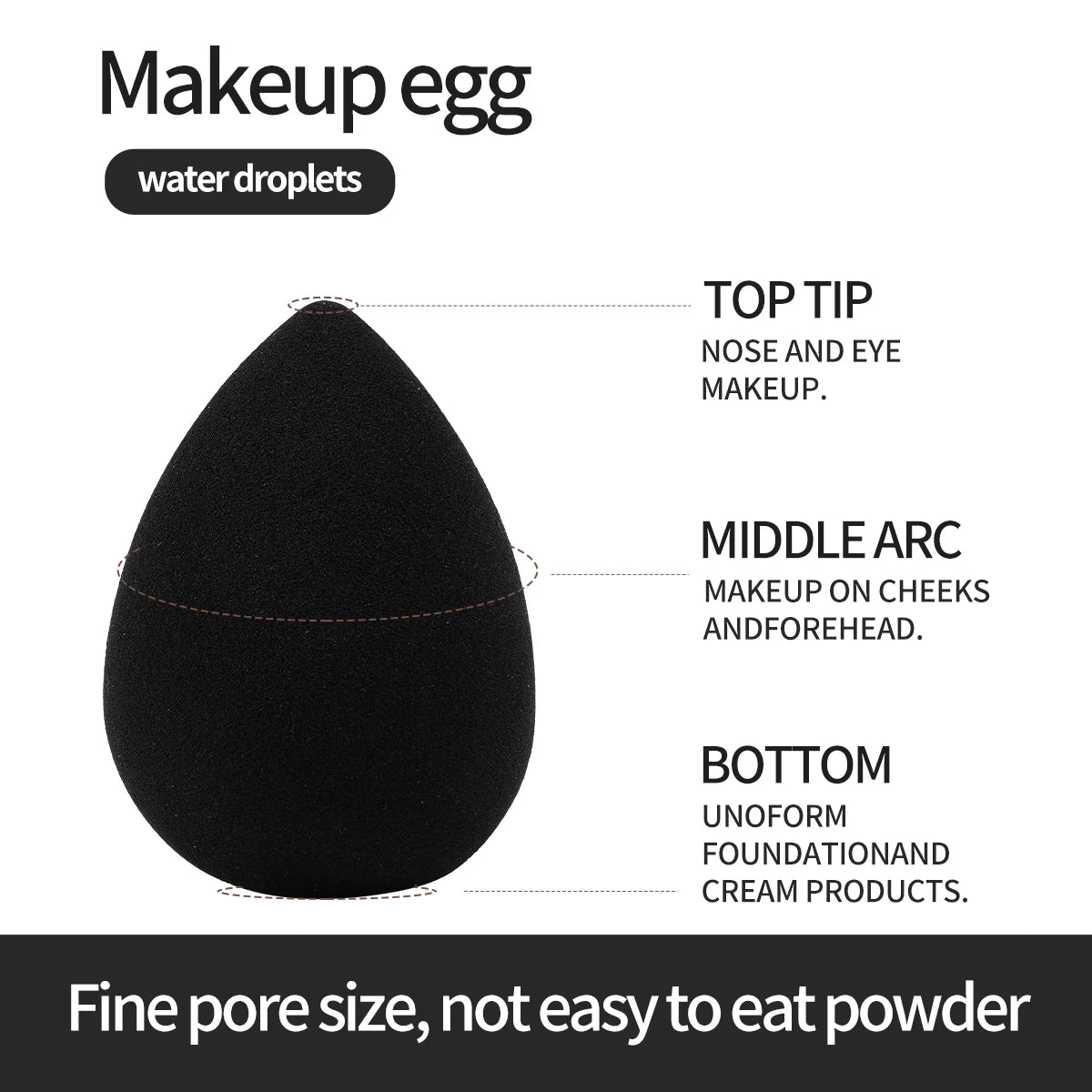 Kit de Brochas Profesionales MAANGE 18 Pzas + Borla para Polvo para Rostro y Ojos