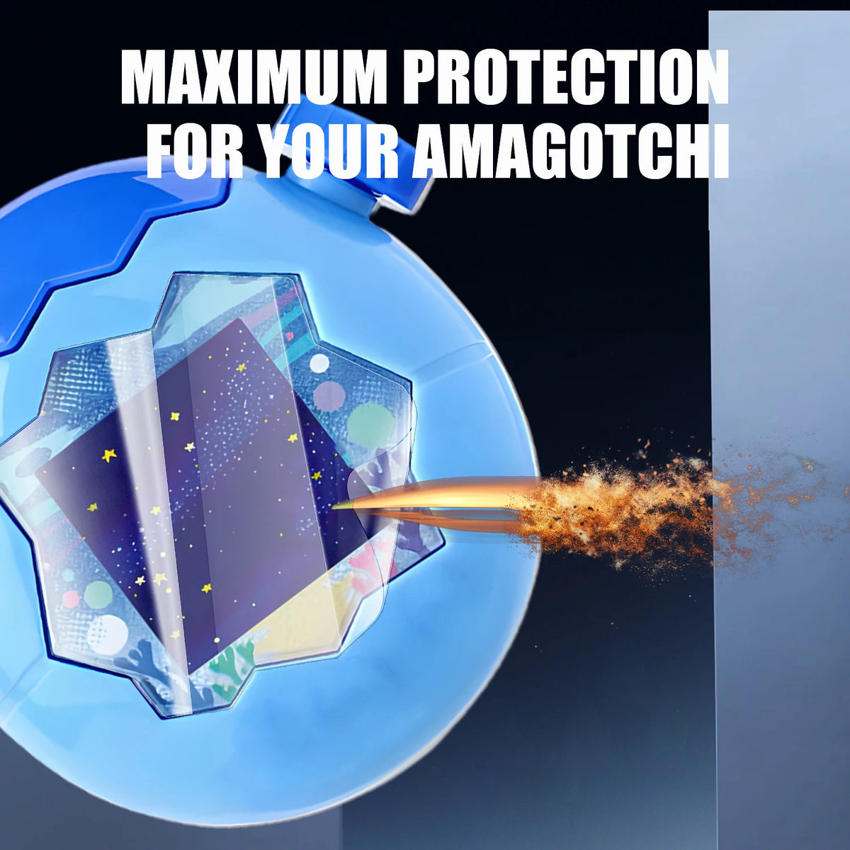 Protector de Pantalla de Hidrogel TPU Suave para Bandai Tamagotchi Paradise Antirayones