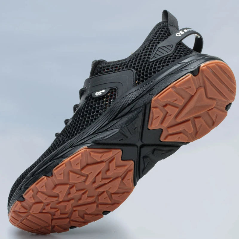 Oficial-website Verano Zapatos de seguridad para hombre Nuevos zapatos casuales transpirables ligeros antideslizante anti-smash anti-puñalada zapatilla 2026