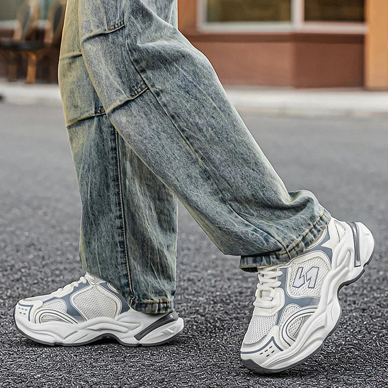 Zapatos deportivos casuales para hombre, transpirables y cómodos, adecuados para ropa casual diaria, deportes y otras actividades